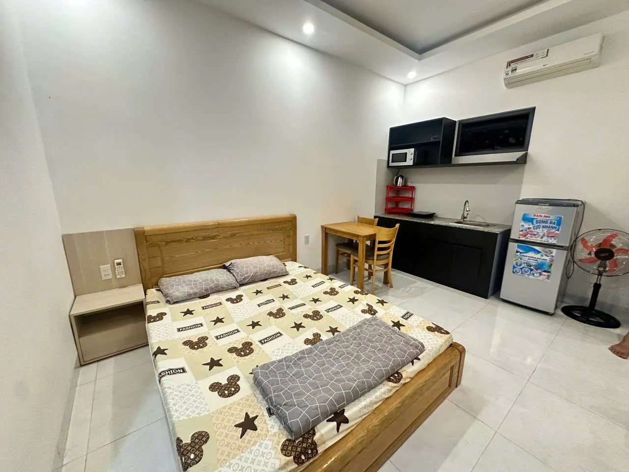 Căn hộ studio 35 m² có ban công ở phía nam Nha Trang
