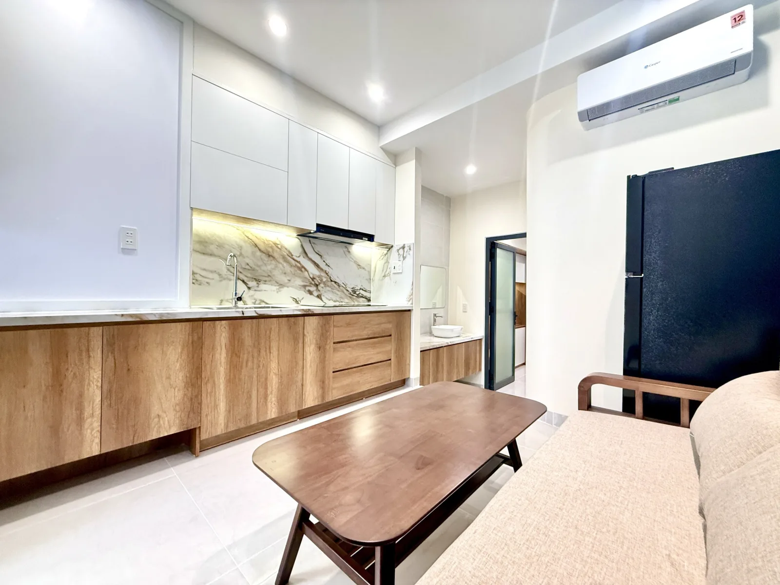 1-bedroom apartment with modern furnishings in Loc Tho