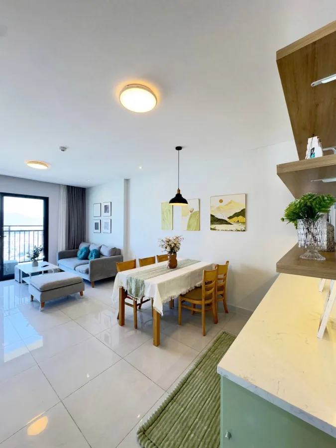 2-bedroom apartment in DQua Residence, city center