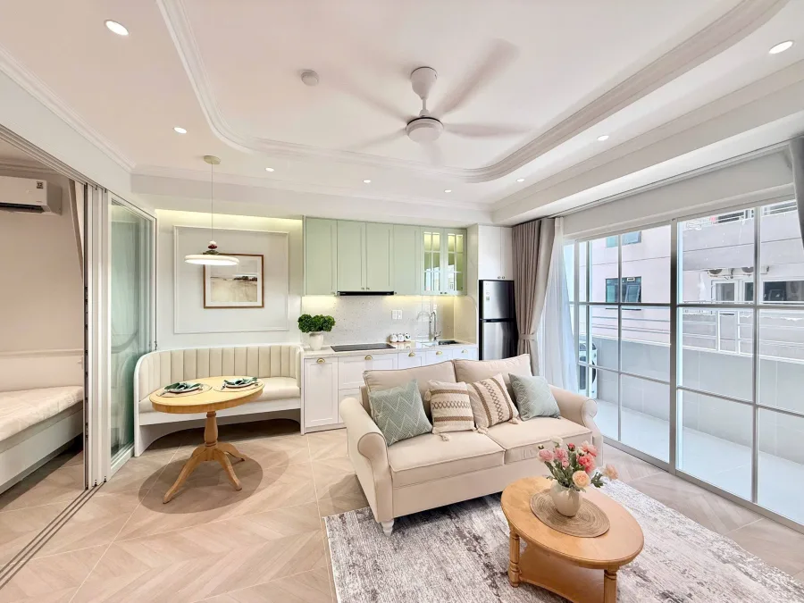 Căn hộ 2 phòng ngủ tại Oceanus, gần biển