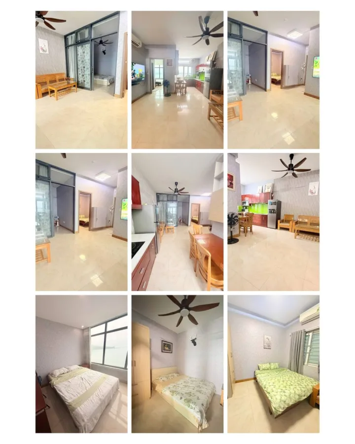 Căn hộ 3 phòng ngủ view biển ở phía Bắc Nha Trang