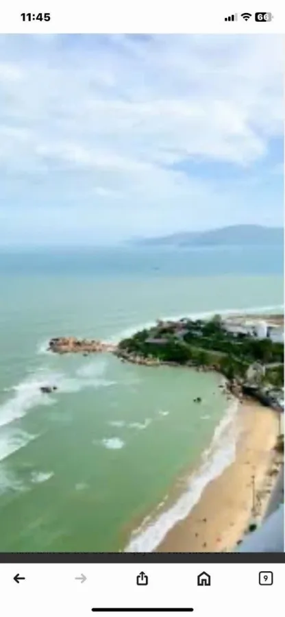 Căn hộ 2 phòng ngủ gần biển tại Mường Thanh Viễn Triều