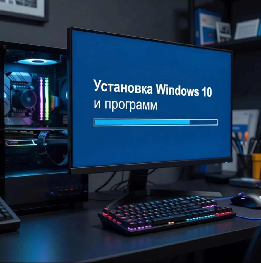 Установка Windows и программ на компьютер