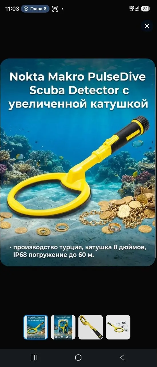 New metal detector