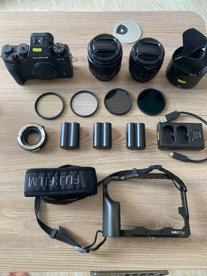 Комплект Fujifilm X-T4 с объективами и аксессуарами