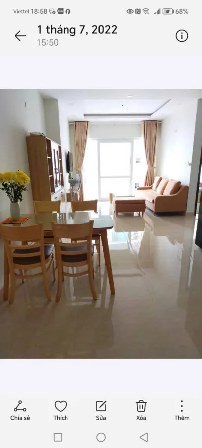 Căn hộ 2 phòng ngủ tại Oceanus, phía bắc Nha Trang