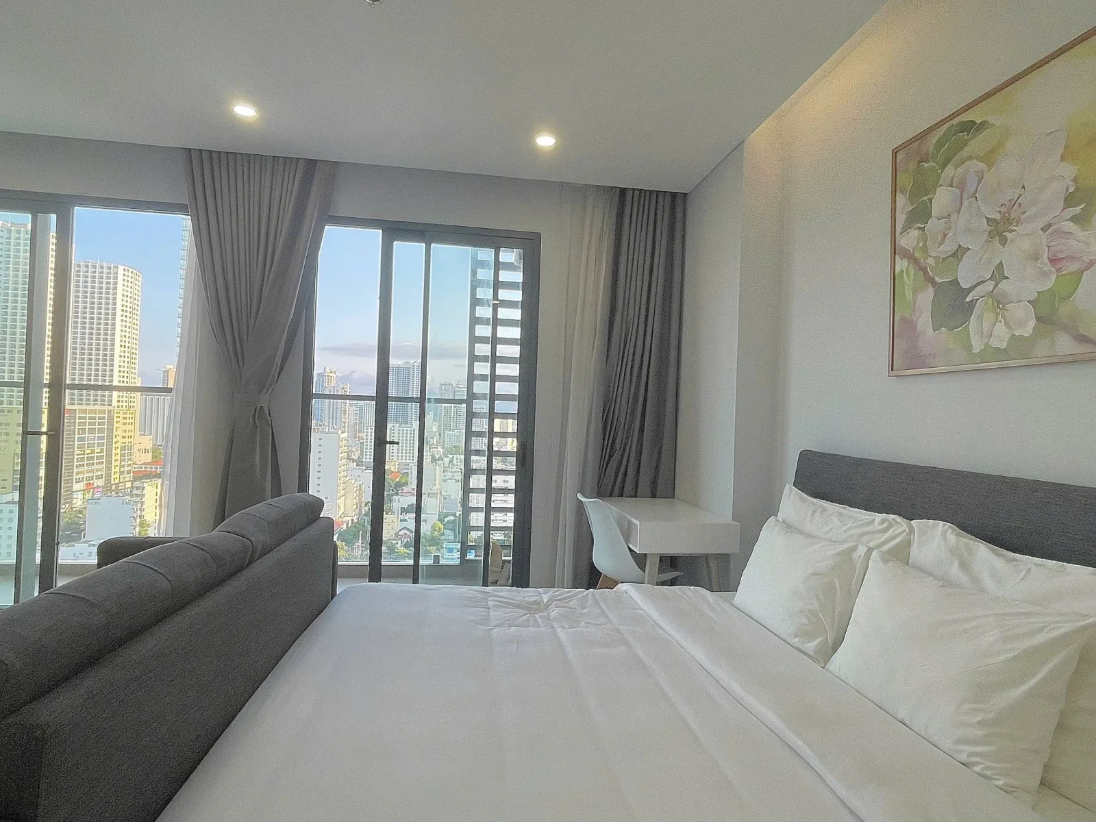Студия с видом на море в Marina Suites