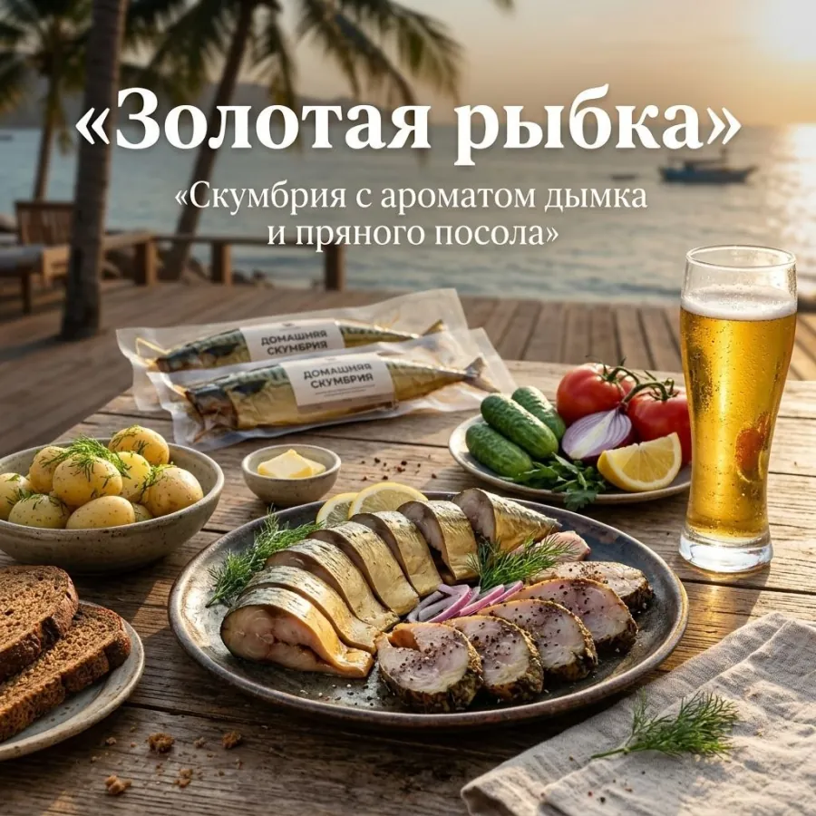 Скумбрия пряного посола, 100 г