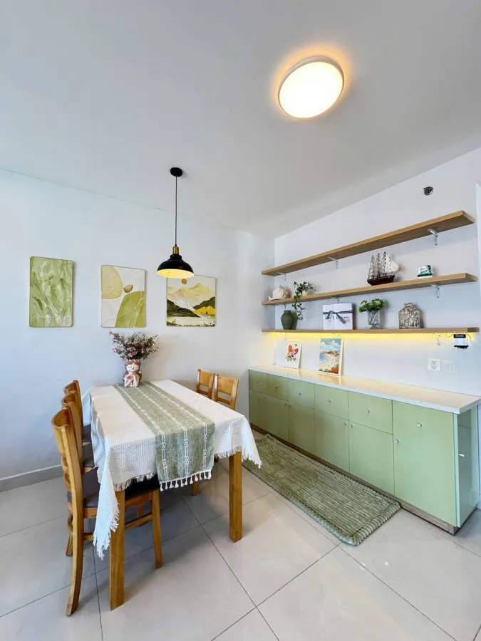 Corner 2-bedroom apartment in D’Qua, central Nha Trang
