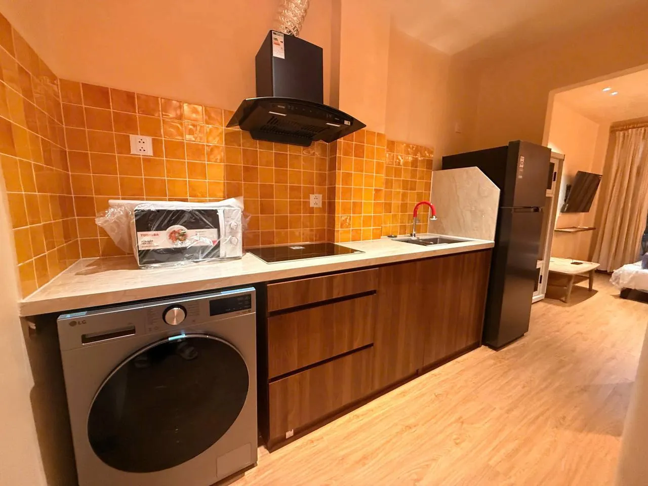1-bedroom apartment, 40 m², with terrace, Phuoc Hai