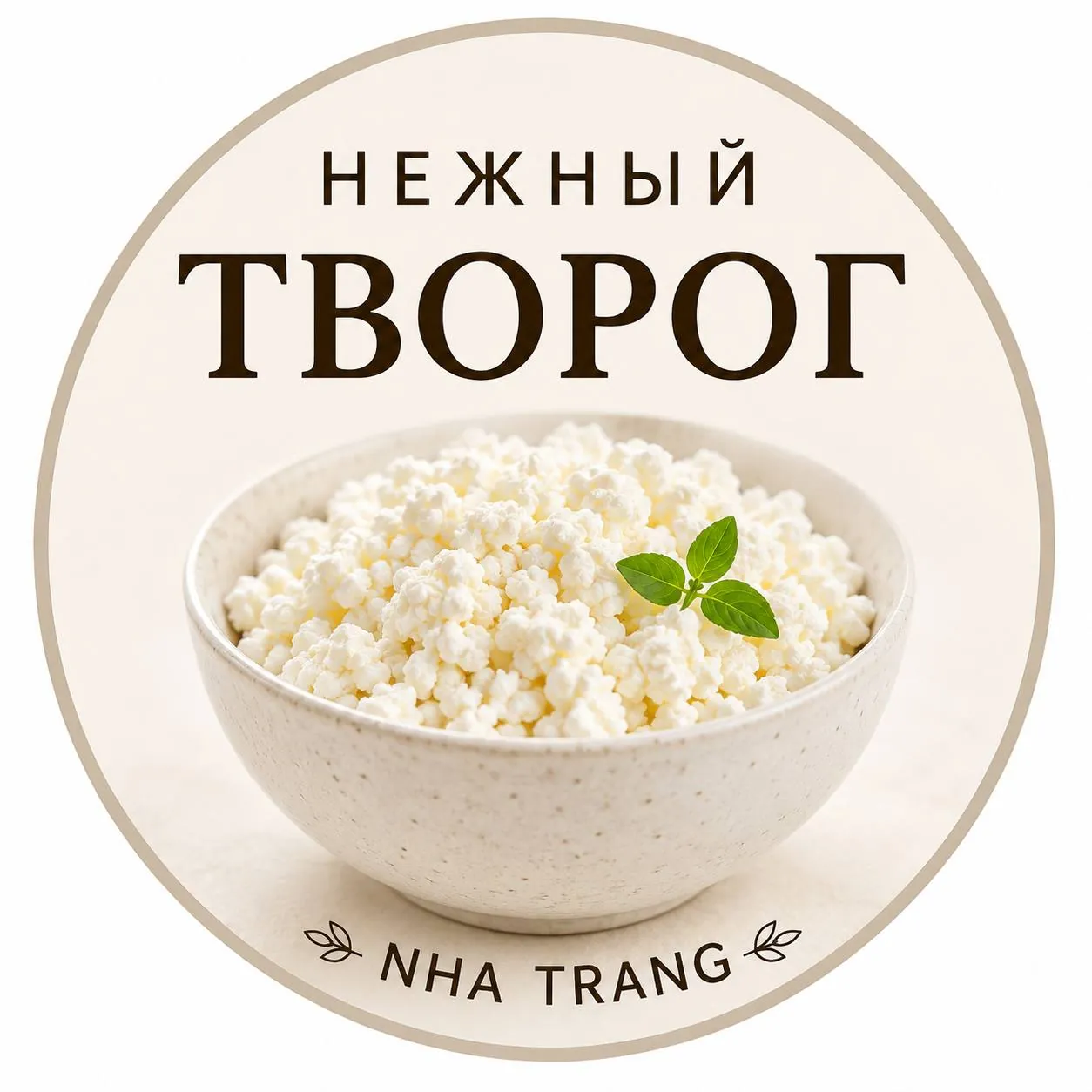 Домашний творог ручной работы