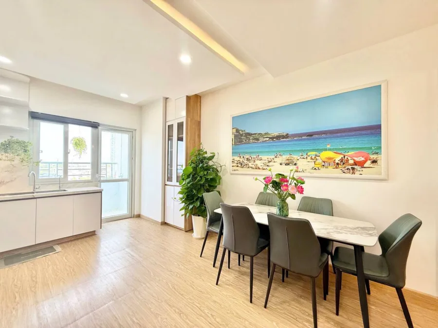 Căn hộ 2 phòng ngủ tại Oceanus, gần biển