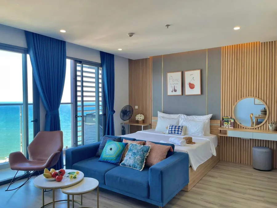 Студия с видом на море в Marina Suites