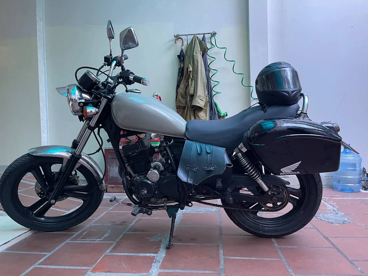 Daelim 125, bored out to 160 cc