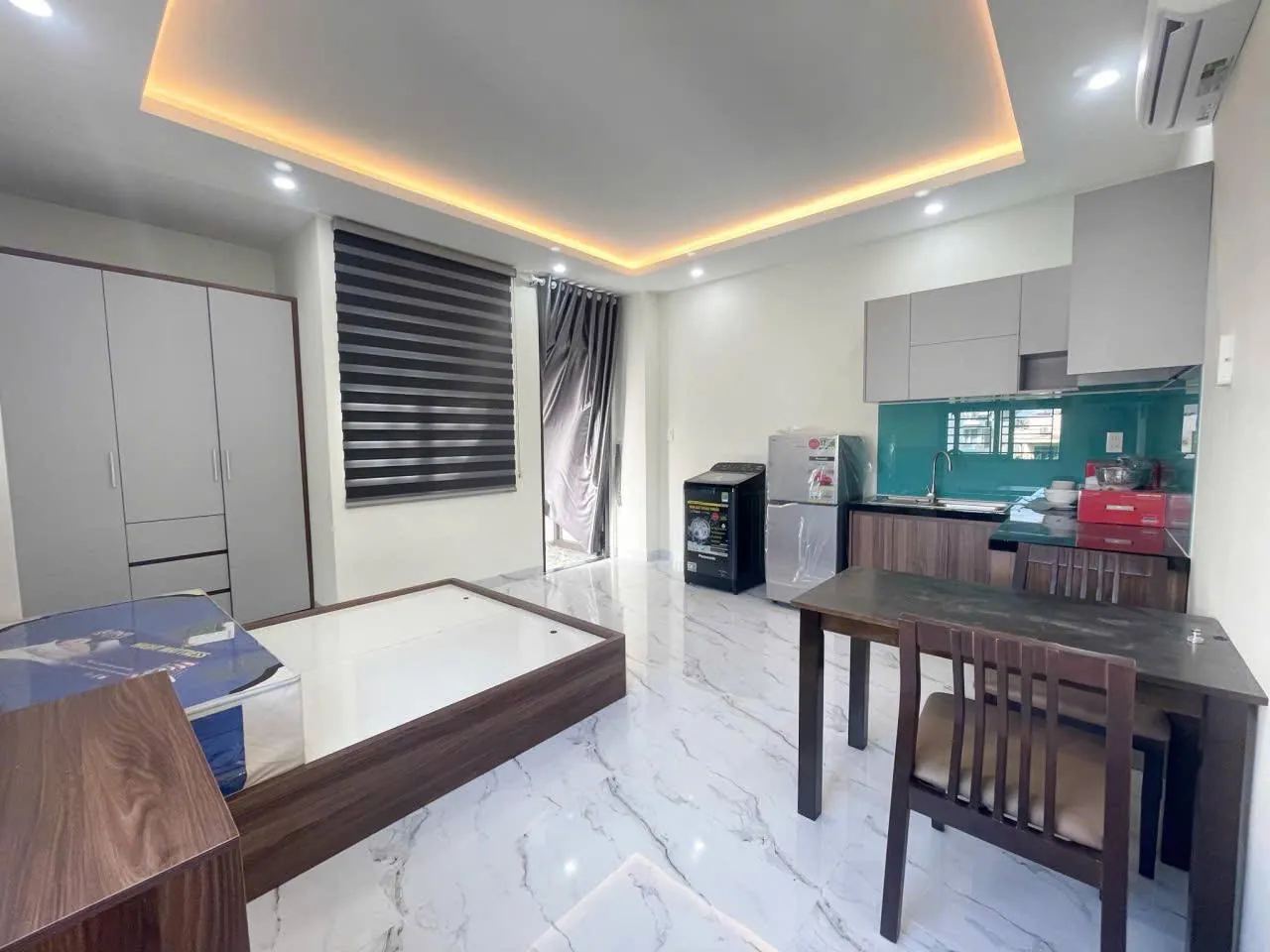 Меблированная студия, улица Bắc Sơn, 500 м до моря