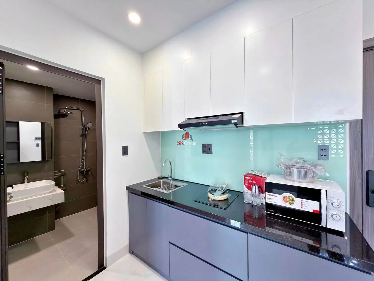 Căn hộ mới 1 phòng ngủ có ban công, phía bắc Nha Trang — Ảnh 2/8