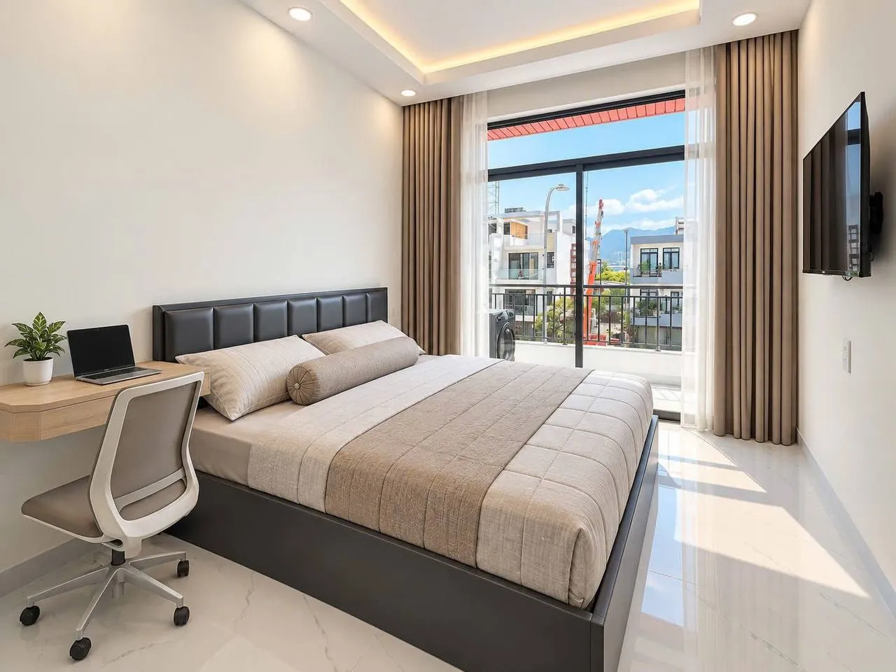 New 40 m² studio with balcony, Phuoc Long