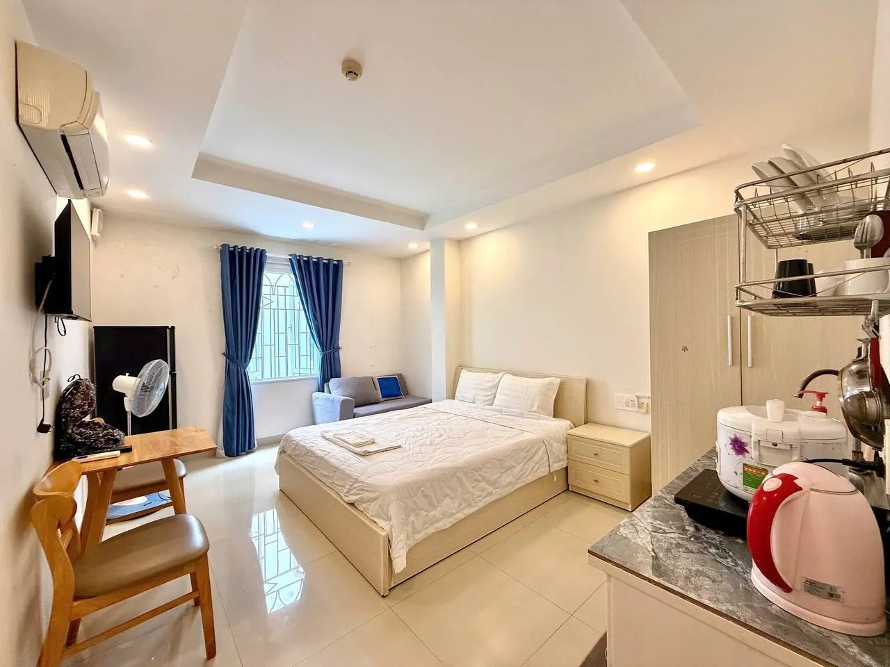 Căn hộ studio ở phía Bắc Nha Trang, cách biển 3 phút