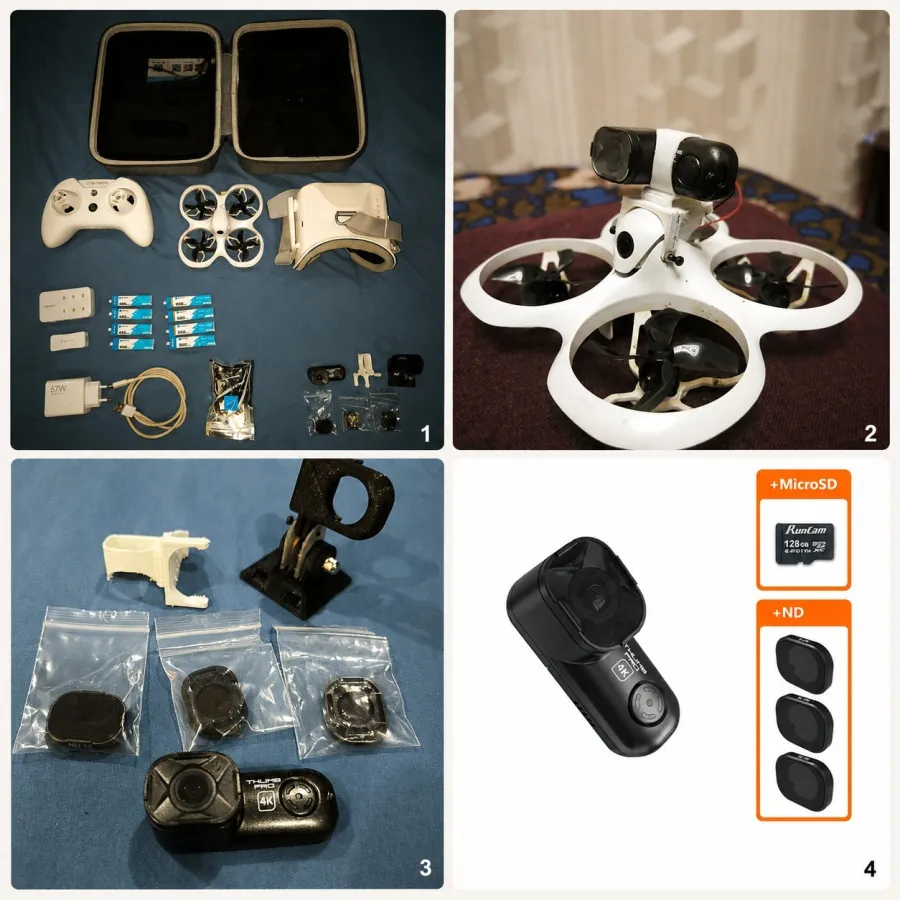 FPV-дрон BETAFPV Cetus X с полным комплектом