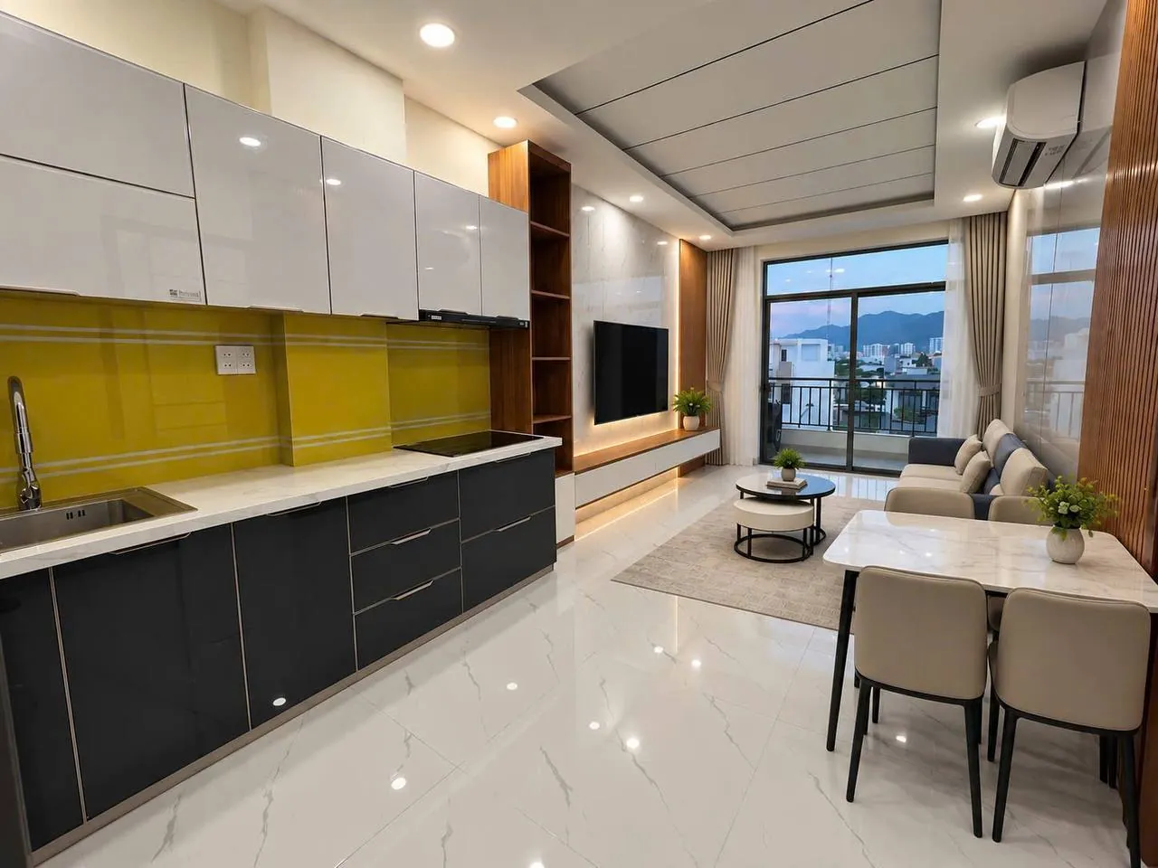 Căn hộ mới 1 phòng ngủ, Phước Long