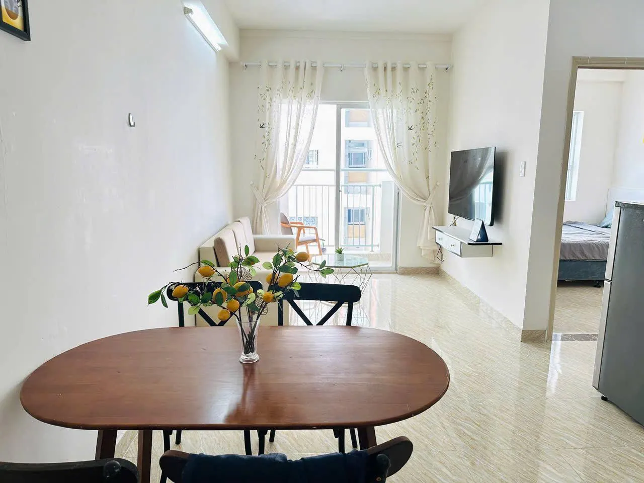 2-bedroom apartment in Hoang Quan residential complex