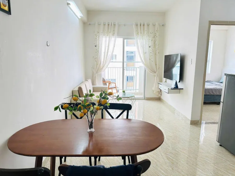 Căn hộ 2 phòng ngủ tại khu đô thị Hoàng Quân