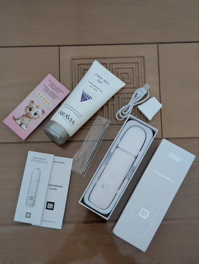 Новый набор для УЗ-чистки лица Doctor Comfort и ARAVIA