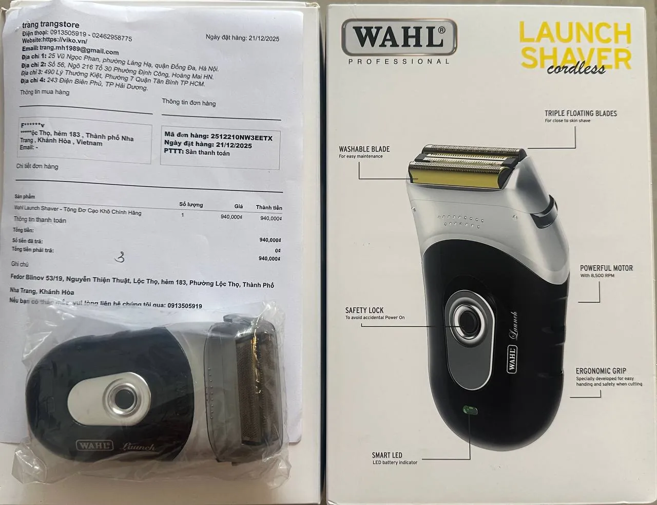 Шейвер WAHL в состоянии нового