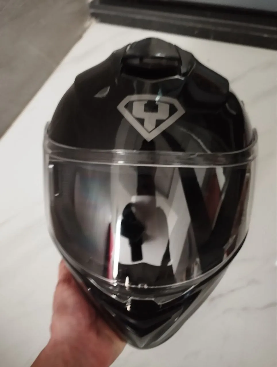 Helmets: women's M and men's full-face M