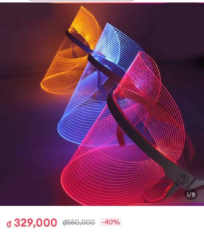 Светодиодная маска для лица LED Beauty Mask