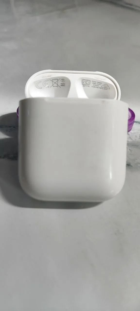 Оригинальные AirPods с кейсом и кабелем