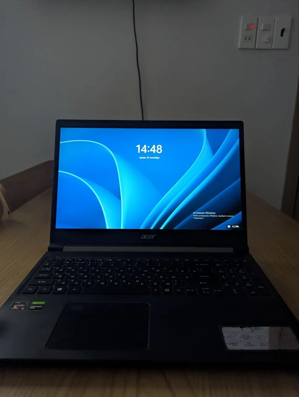 Acer Aspire 5, GTX 1650, 16 ГБ RAM