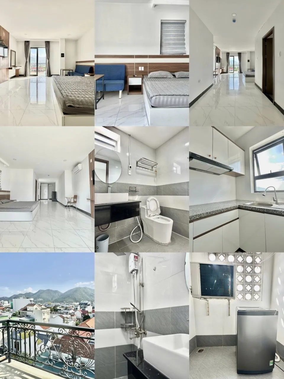 Студия 55 м² с балконом, Фуок Лонг