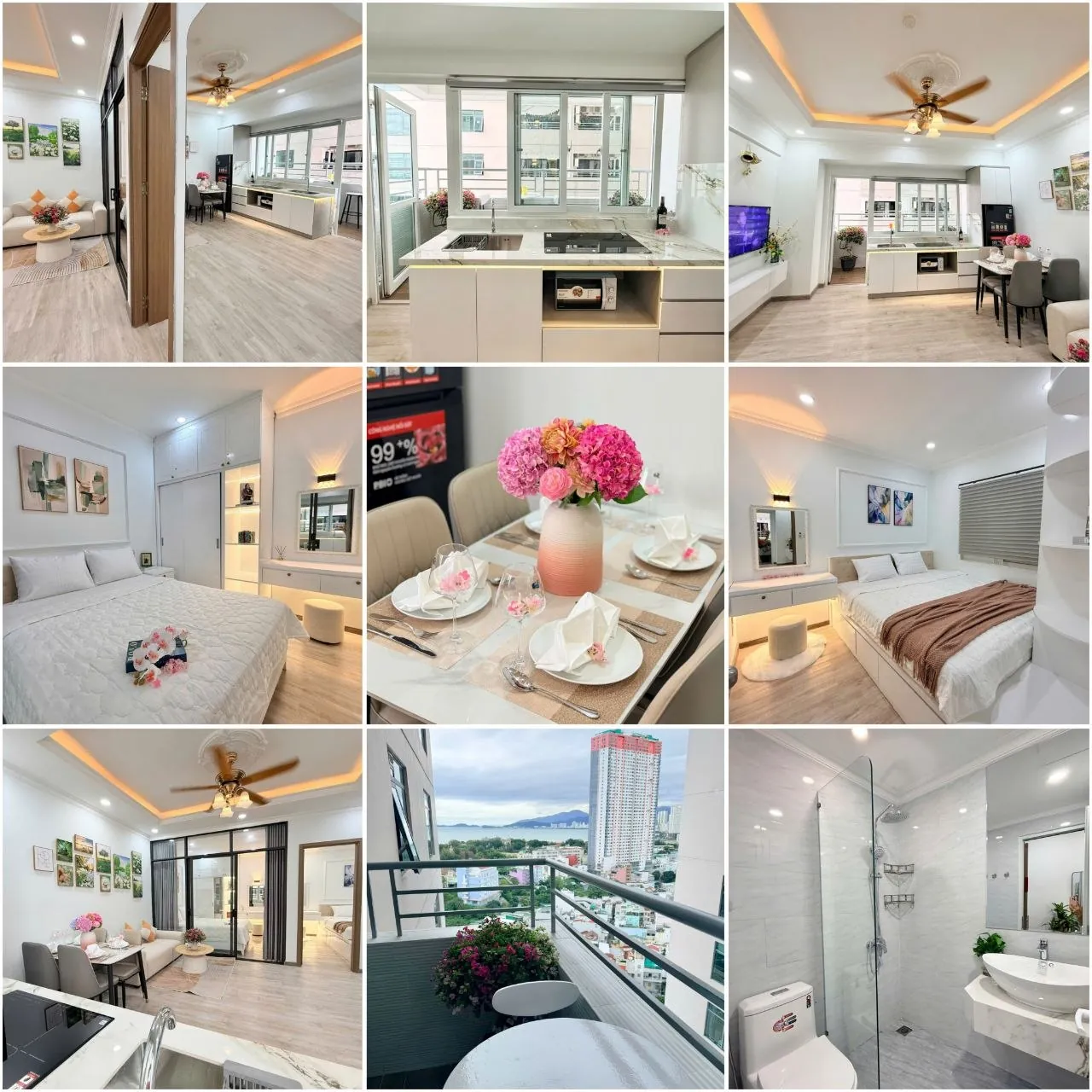 Căn hộ 2 phòng ngủ ở phía bắc Nha Trang