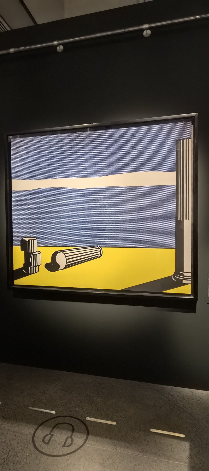 Рой Лихтенштейн. «Руины», 1965